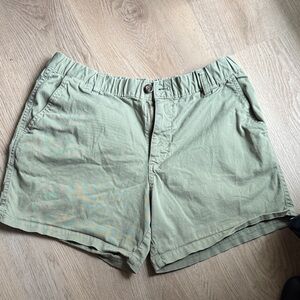 Bear Bottoms 5.5 inseam Olive Green Men’s Shorts